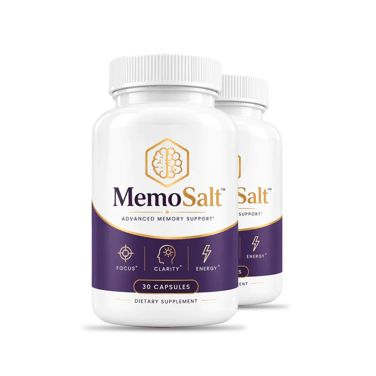 Memosalt two-bottle package